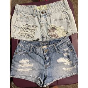 Distressed shorts bundle